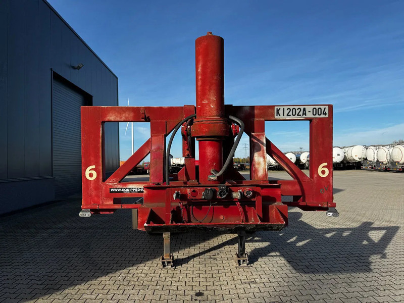 Van Hool 2 AXLE 20FT TIPPING-CHASSIS / TWIN-TIRES / BPW + DRUM / ALCOA / NL-trailer / APK - Semi-reboque transportador de contêineres/ Caixa móvel: foto 5 Van Hool 2 AXLE 20FT TIPPING-CHASSIS / TWIN-TIRES / BPW + DRUM / ALCOA / NL-trailer / APK - Semi-reboque transportador de contêineres/ Caixa móvel: foto 5