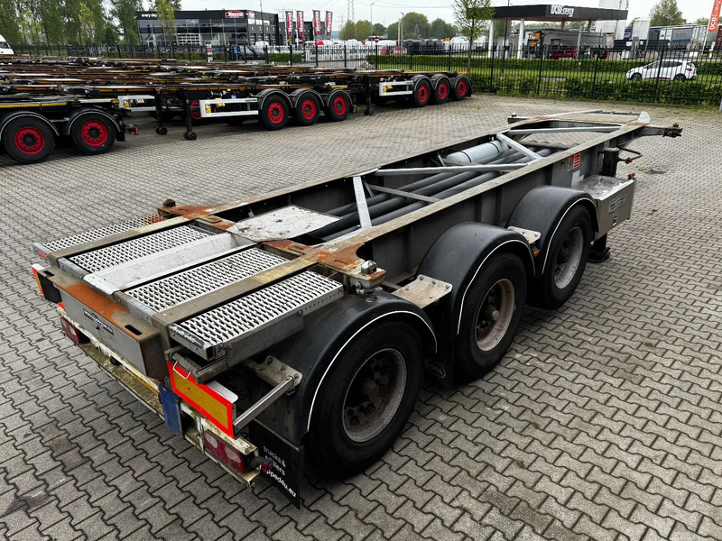 Van Hool 20FT /20FT SWAP ADR (EX/II, EX/III, FL, OX, AT), BPW, disc brakes, liftaxle, galvanized, ALCOA, NL-Chassis, empty weight 3.300KG - Semi-reboque transportador de contêineres/ Caixa móvel: foto 4 Van Hool 20FT /20FT SWAP ADR (EX/II, EX/III, FL, OX, AT), BPW, disc brakes, liftaxle, galvanized, ALCOA, NL-Chassis, empty weight 3.300KG - Semi-reboque transportador de contêineres/ Caixa móvel: foto 4
