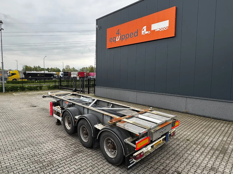 Van Hool 20FT /20FT SWAP ADR (EX/II, EX/III, FL, OX, AT), BPW, disc brakes, liftaxle, galvanized, ALCOA, NL-Chassis, empty weight 3.300KG - Semi-reboque transportador de contêineres/ Caixa móvel: foto 3 Van Hool 20FT /20FT SWAP ADR (EX/II, EX/III, FL, OX, AT), BPW, disc brakes, liftaxle, galvanized, ALCOA, NL-Chassis, empty weight 3.300KG - Semi-reboque transportador de contêineres/ Caixa móvel: foto 3