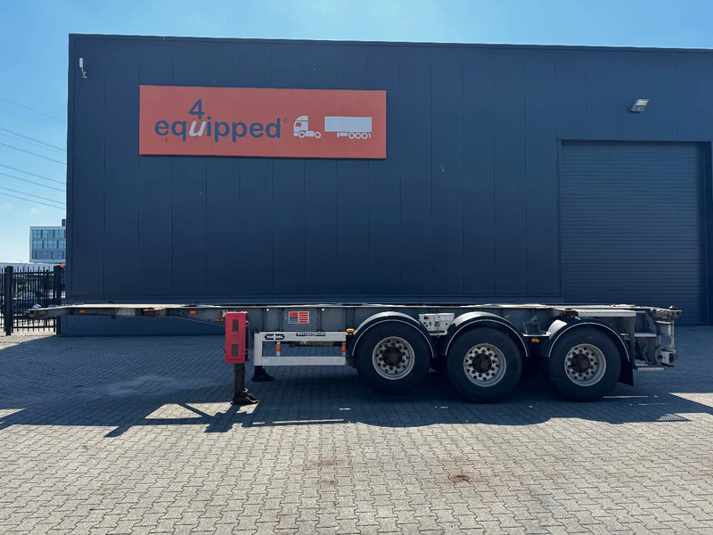 Van Hool 20FT/30FT, ADR (EX/II, EX/III, FL, AT), BPW + drum, ALCOA, galvanized, liftaxle, NL-Chassis, 80% tyres - Semi-reboque transportador de contêineres/ Caixa móvel: foto 3 Van Hool 20FT/30FT, ADR (EX/II, EX/III, FL, AT), BPW + drum, ALCOA, galvanized, liftaxle, NL-Chassis, 80% tyres - Semi-reboque transportador de contêineres/ Caixa móvel: foto 3