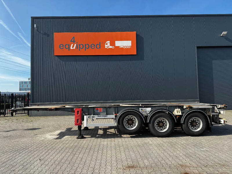 Van Hool 20FT/30FT, ADR (EX/II, EX/III, FL, AT), BPW + drum, ALCOA, galvanized, liftaxle, NL-Chassis - Semi-reboque transportador de contêineres/ Caixa móvel: foto 2 Van Hool 20FT/30FT, ADR (EX/II, EX/III, FL, AT), BPW + drum, ALCOA, galvanized, liftaxle, NL-Chassis - Semi-reboque transportador de contêineres/ Caixa móvel: foto 2