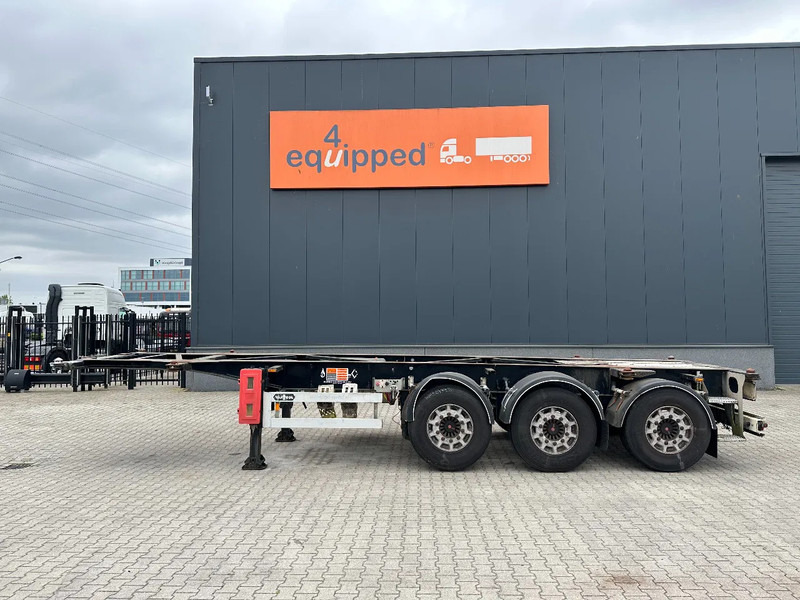 Van Hool 20FT/30FT, ADR (EX/II, EX/III, FL, OX AT), SAF + disc, liftaxle, NL-Chassis - Semi-reboque transportador de contêineres/ Caixa móvel: foto 2 Van Hool 20FT/30FT, ADR (EX/II, EX/III, FL, OX AT), SAF + disc, liftaxle, NL-Chassis - Semi-reboque transportador de contêineres/ Caixa móvel: foto 2