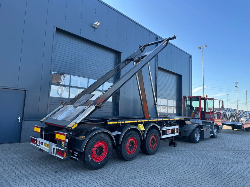 Van Hool 20FT, 66° Tipping-chassis, ADR (EX/II, EX/III, FL, OX, AT), SAF, 2 liftaxles, 380V - Semi-reboque transportador de contêineres/ Caixa móvel: foto 1 Van Hool 20FT, 66° Tipping-chassis, ADR (EX/II, EX/III, FL, OX, AT), SAF, 2 liftaxles, 380V - Semi-reboque transportador de contêineres/ Caixa móvel: foto 1