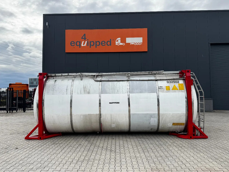 Van Hool 20FT SWAP BODY 30.800L, IMO-4, 5Y/CSC-inspection: 03-2028 - Contentor cisterna: foto 2 Van Hool 20FT SWAP BODY 30.800L, IMO-4, 5Y/CSC-inspection: 03-2028 - Contentor cisterna: foto 2