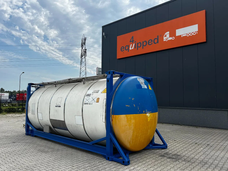 Van Hool 20FT SWAPBODY 30.800L, UN PORTABLE, T7, 5Y ADR- + CSC inspection: 02/2026 - Depósito de armazenamento: foto 3 Van Hool 20FT SWAPBODY 30.800L, UN PORTABLE, T7, 5Y ADR- + CSC inspection: 02/2026 - Depósito de armazenamento: foto 3