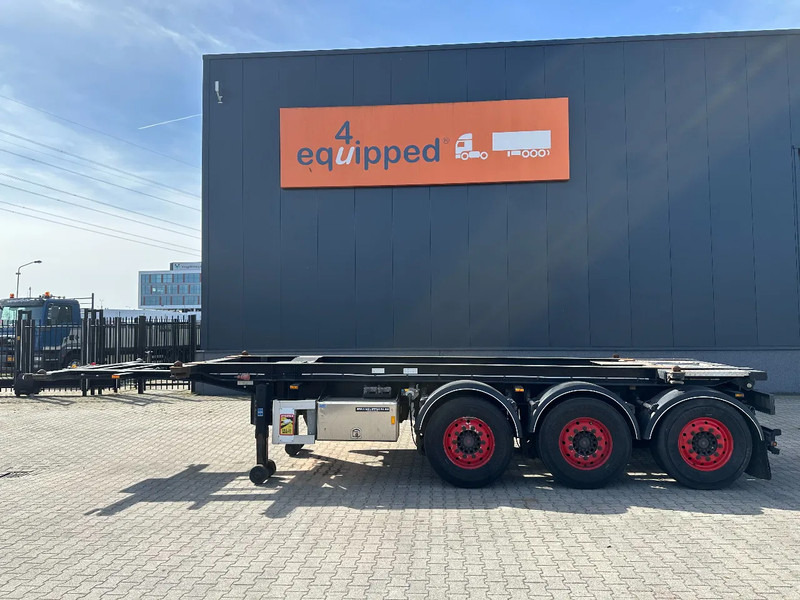 Van Hool 20FT Tipping-chassis, ADR (EX/II, EX/III, FL, AT), SAF, 2 liftaxles, APK/ADR: 10-2025 - Semi-reboque transportador de contêineres/ Caixa móvel: foto 4 Van Hool 20FT Tipping-chassis, ADR (EX/II, EX/III, FL, AT), SAF, 2 liftaxles, APK/ADR: 10-2025 - Semi-reboque transportador de contêineres/ Caixa móvel: foto 4