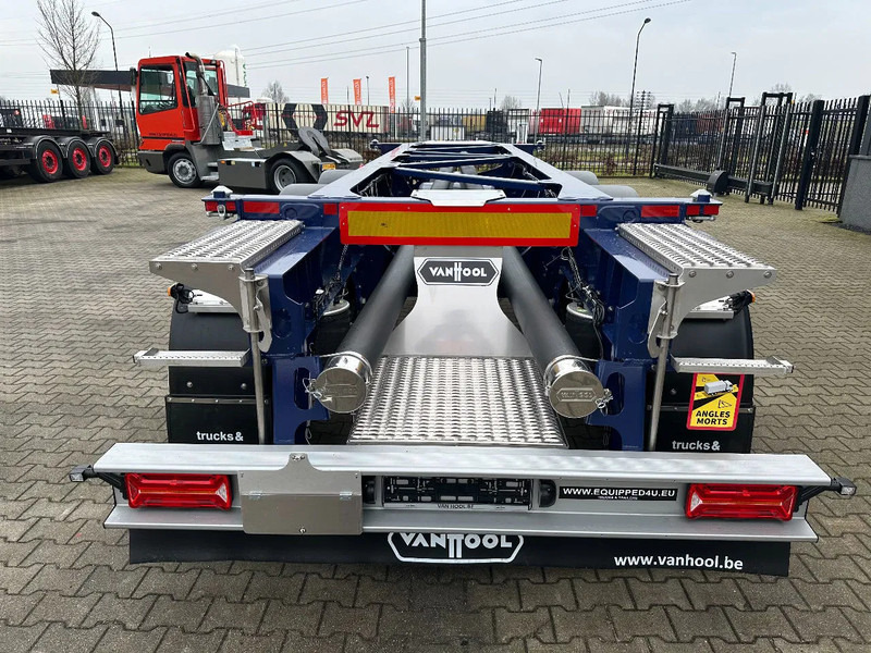 Van Hool NEW / DIRECT AVAILABLE 20FT / 20FT SWAP ADR-CHASSIS, DISCBRAKES, 3x available, ALU WHEELS - Semi-reboque transportador de contêineres/ Caixa móvel: foto 4 Van Hool NEW / DIRECT AVAILABLE 20FT / 20FT SWAP ADR-CHASSIS, DISCBRAKES, 3x available, ALU WHEELS - Semi-reboque transportador de contêineres/ Caixa móvel: foto 4