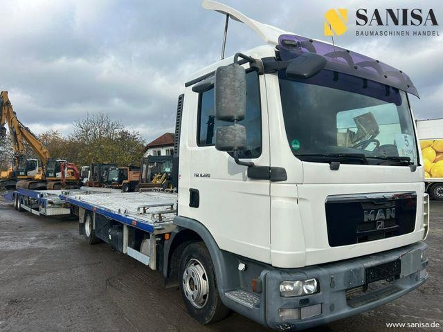 MAN TGL 8.220/Anhänger/Seilwi/Funk/Nutzlast: 8290 kg - Camião transporte de veículos: foto 1 MAN TGL 8.220/Anhänger/Seilwi/Funk/Nutzlast: 8290 kg - Camião transporte de veículos: foto 1