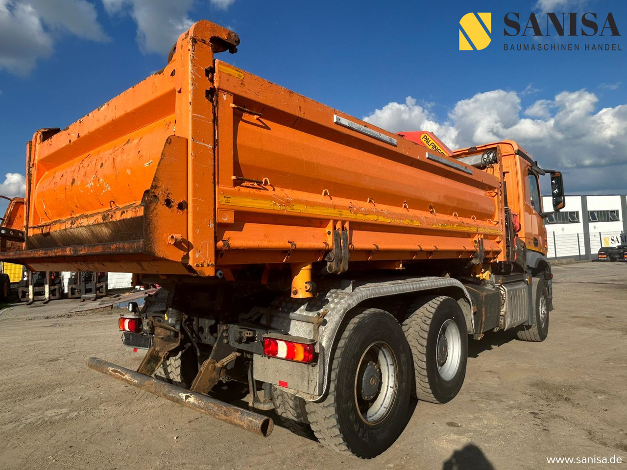 MERCEDES-BENZ Arocs 2648/3 S.-Kipper Meiler/Palfinger PK23002/2x Boardmatik - Camião de caixa aberta/ Plataforma, Camião grua: foto 5 MERCEDES-BENZ Arocs 2648/3 S.-Kipper Meiler/Palfinger PK23002/2x Boardmatik - Camião de caixa aberta/ Plataforma, Camião grua: foto 5