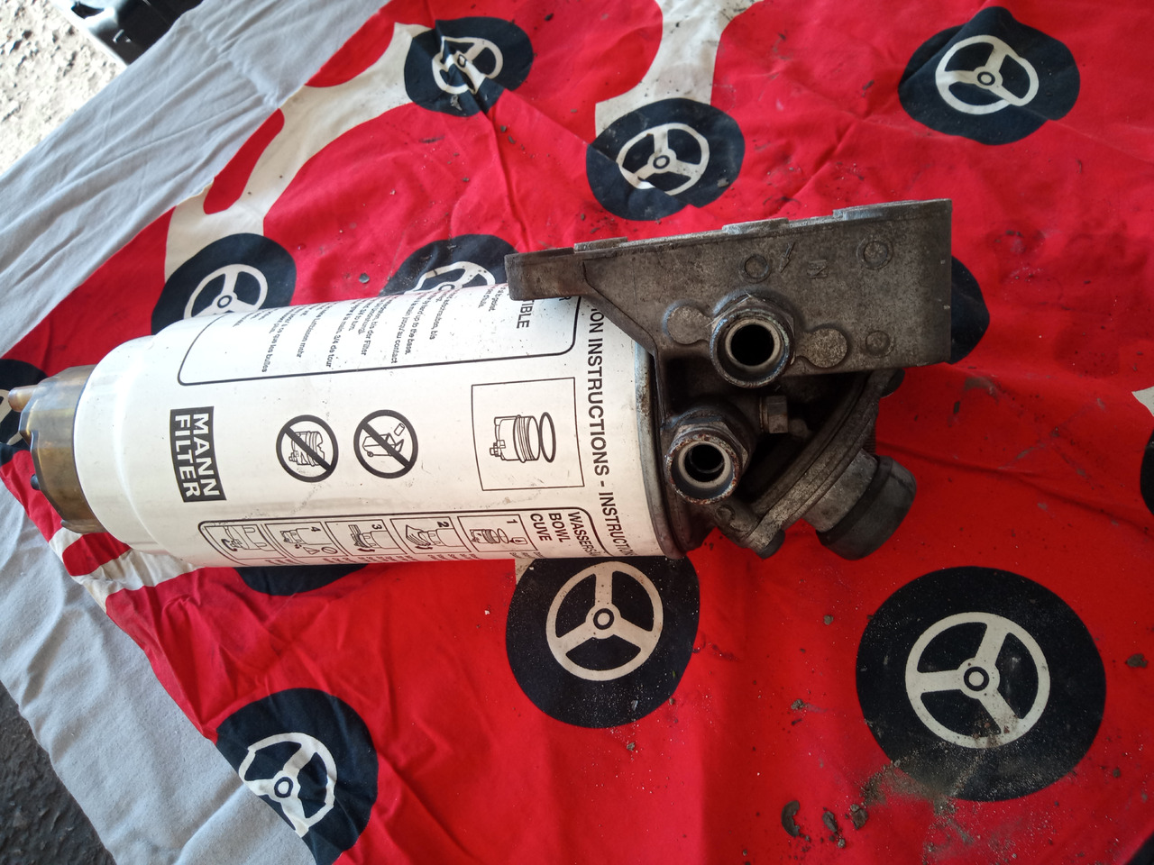 DAF XF106 - Filtro de combustível: foto 1 DAF XF106 - Filtro de combustível: foto 1