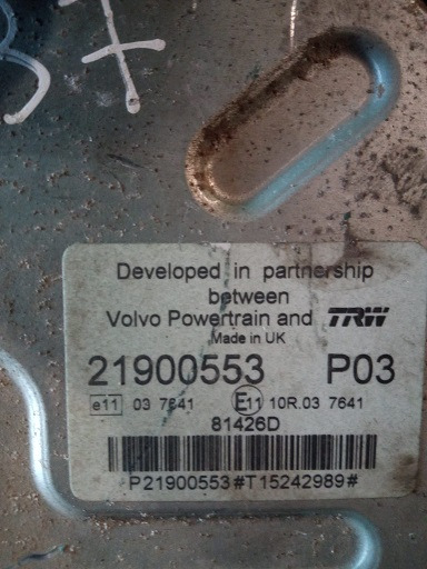 EDC VOLVO FH460 D13K460 21900553 P03 - Centralina electrónica por Camião: foto 1 EDC VOLVO FH460 D13K460 21900553 P03 - Centralina electrónica por Camião: foto 1