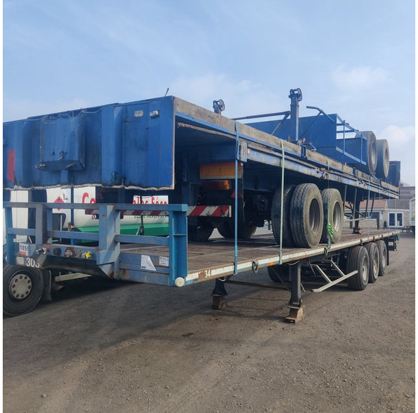 Groenewegen Plateau - Semi-reboque plataforma/ Caixa aberta: foto 4 Groenewegen Plateau - Semi-reboque plataforma/ Caixa aberta: foto 4