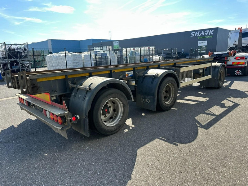 AJK AET - 30T CONTAINERAANHANGER - SAF - DISC BRAKES - AIR SUSP. - GOOD TIRES - TÜV 15-03-2026 - SmartBoard - BELGISCHE PAPIEREN - Reboque transportador de contêineres/ Caixa móvel: foto 5 AJK AET - 30T CONTAINERAANHANGER - SAF - DISC BRAKES - AIR SUSP. - GOOD TIRES - TÜV 15-03-2026 - SmartBoard - BELGISCHE PAPIEREN - Reboque transportador de contêineres/ Caixa móvel: foto 5