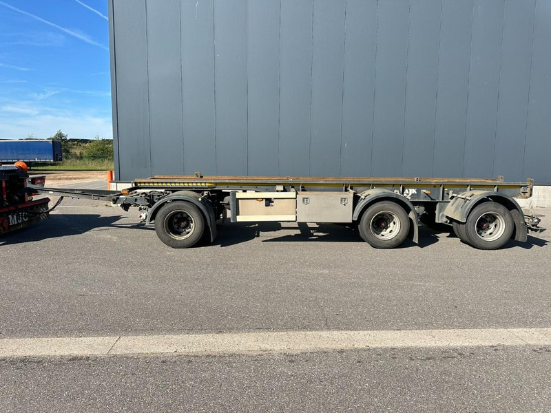 AJK AET - 30T CONTAINERAANHANGER - SAF - DISC BRAKES - AIR SUSP. - GOOD TIRES - TÜV 15-03-2026 - SmartBoard - BELGISCHE PAPIEREN - Reboque transportador de contêineres/ Caixa móvel: foto 2 AJK AET - 30T CONTAINERAANHANGER - SAF - DISC BRAKES - AIR SUSP. - GOOD TIRES - TÜV 15-03-2026 - SmartBoard - BELGISCHE PAPIEREN - Reboque transportador de contêineres/ Caixa móvel: foto 2
