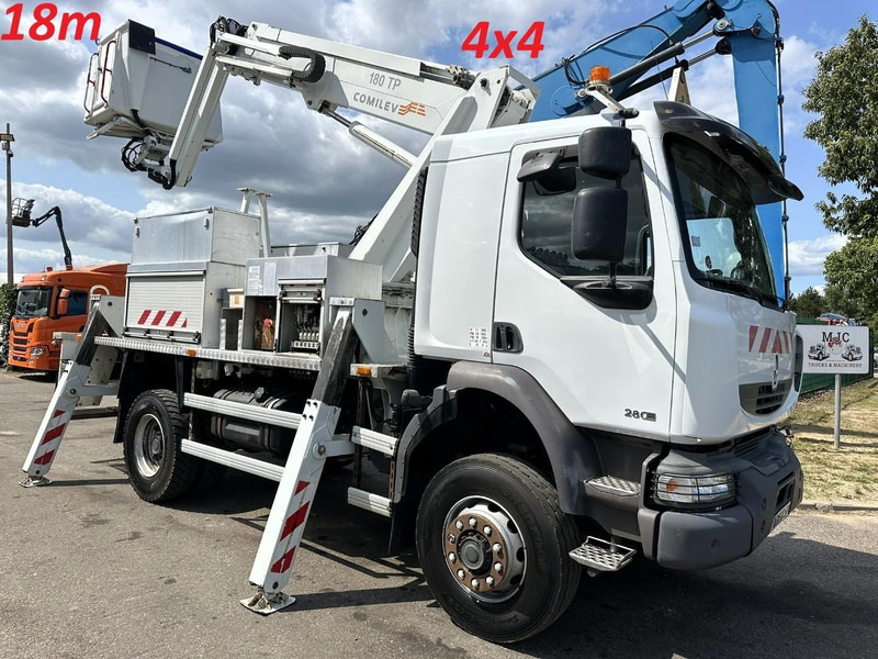 Renault MIDLUM 280dxi 4x4 18m SKYLIFT / HUBARBEITSBÜHNE - COMILEV 180 TP - NACELLE / HOOGWERKER - 182.000km - MANUAL - GOOD CONDITION - Camião: foto 1 Renault MIDLUM 280dxi 4x4 18m SKYLIFT / HUBARBEITSBÜHNE - COMILEV 180 TP - NACELLE / HOOGWERKER - 182.000km - MANUAL - GOOD CONDITION - Camião: foto 1