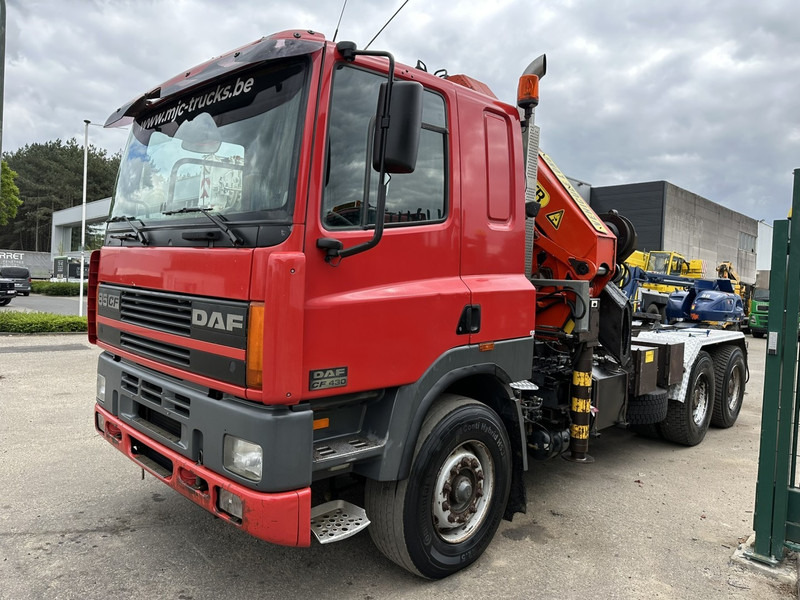 DAF 85 CF 430 6x4 CRANE PK 32.000 F (7x) + WINCH - EURO 2 - MANUAL ZF - HUB REDUCTION / STEEL SPRING - BE TRUCK - Camião grua: foto 3 DAF 85 CF 430 6x4 CRANE PK 32.000 F (7x) + WINCH - EURO 2 - MANUAL ZF - HUB REDUCTION / STEEL SPRING - BE TRUCK - Camião grua: foto 3