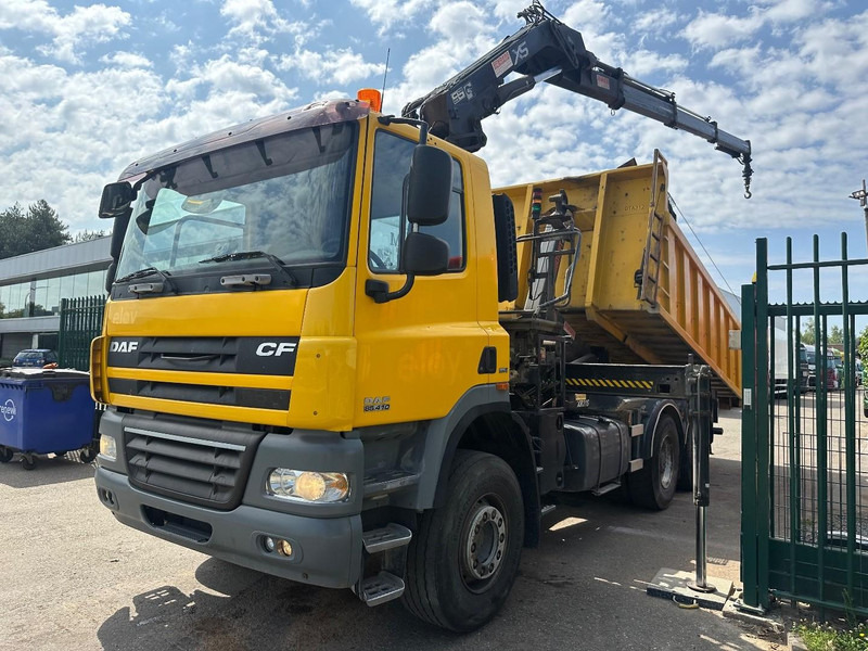 DAF CF 85.410 6X4 21T HOOKLIFT + CRANE HIAB 166-3 HIPRO + ROTATOR - 5/6F - RETARDER - TÜV 10/2025 - EURO 5 - BE TRUCK - Camião polibenne, Camião grua: foto 4 DAF CF 85.410 6X4 21T HOOKLIFT + CRANE HIAB 166-3 HIPRO + ROTATOR - 5/6F - RETARDER - TÜV 10/2025 - EURO 5 - BE TRUCK - Camião polibenne, Camião grua: foto 4