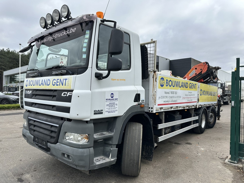 DAF CF 85.460 6x2 LIFT+LENK ACHSE + KRAN PALFINGER PK 18500 (3x) + RADIO + ROTATOR - EURO 5 - AS TRONIC - BE TRUCK - Camião de caixa aberta/ Plataforma, Camião grua: foto 4 DAF CF 85.460 6x2 LIFT+LENK ACHSE + KRAN PALFINGER PK 18500 (3x) + RADIO + ROTATOR - EURO 5 - AS TRONIC - BE TRUCK - Camião de caixa aberta/ Plataforma, Camião grua: foto 4