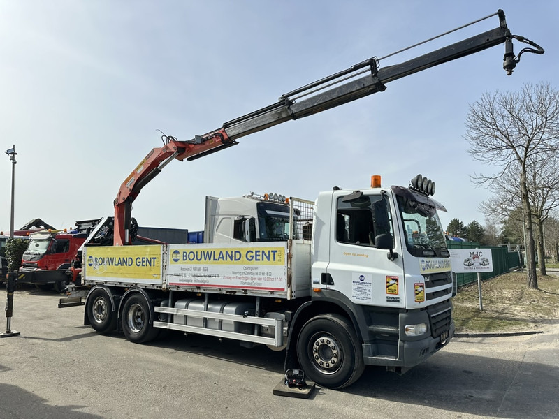 DAF CF 85.460 6x2 LIFT+LENK ACHSE + KRAN PALFINGER PK 18500 (3x) + RADIO + ROTATOR - EURO 5 - AS TRONIC - BE TRUCK - Camião de caixa aberta/ Plataforma, Camião grua: foto 2 DAF CF 85.460 6x2 LIFT+LENK ACHSE + KRAN PALFINGER PK 18500 (3x) + RADIO + ROTATOR - EURO 5 - AS TRONIC - BE TRUCK - Camião de caixa aberta/ Plataforma, Camião grua: foto 2
