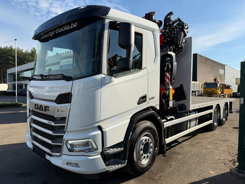 DAF XD 450 6x4 PRITSCHE + (24m) KRAN FASSI F345 8x + WINCH - 35.000km - *TOP CONDITION* - BE TRUCK - Camião de caixa aberta/ Plataforma, Camião grua: foto 4 DAF XD 450 6x4 PRITSCHE + (24m) KRAN FASSI F345 8x + WINCH - 35.000km - *TOP CONDITION* - BE TRUCK - Camião de caixa aberta/ Plataforma, Camião grua: foto 4