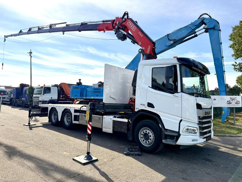DAF XD 450 6x4 PRITSCHE + (24m) KRAN FASSI F345 8x + WINCH - 35.000km - *TOP CONDITION* - BE TRUCK - Camião de caixa aberta/ Plataforma, Camião grua: foto 2 DAF XD 450 6x4 PRITSCHE + (24m) KRAN FASSI F345 8x + WINCH - 35.000km - *TOP CONDITION* - BE TRUCK - Camião de caixa aberta/ Plataforma, Camião grua: foto 2