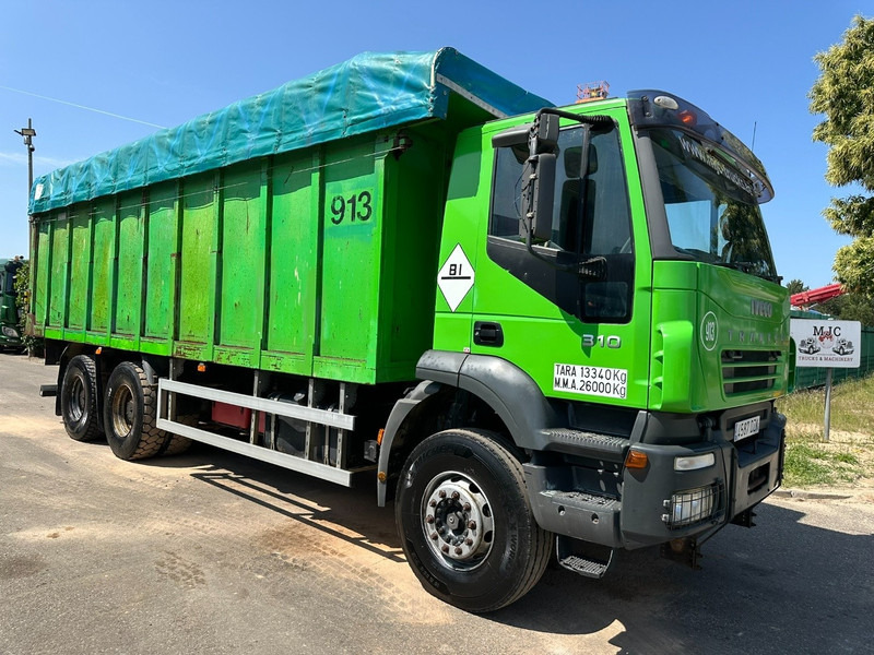 Camião basculante Iveco TRAKKER 310 6x4 STEEL TIPPER / KIPPER 35m³ - MANUAL ZF - BIG AXLES / HUB REDUCTION - STEEL SPRING / BLATT / LAMES: foto 6