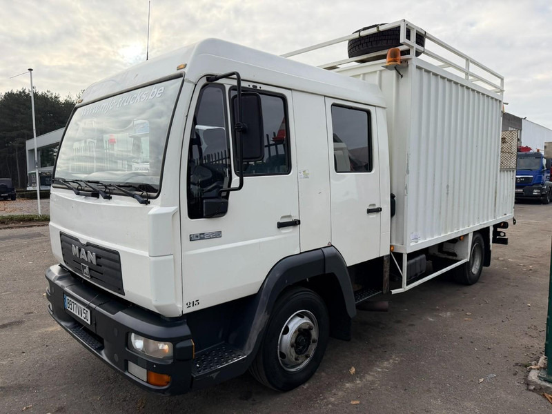 MAN 10.225 LC CLOSED BOX / KOFFER - DOKA - MANUAL GEARBOX - *344.000km* - STEEL SPRING / BLATT / LAMES - BE TRUCK - Camião furgão: foto 3 MAN 10.225 LC CLOSED BOX / KOFFER - DOKA - MANUAL GEARBOX - *344.000km* - STEEL SPRING / BLATT / LAMES - BE TRUCK - Camião furgão: foto 3