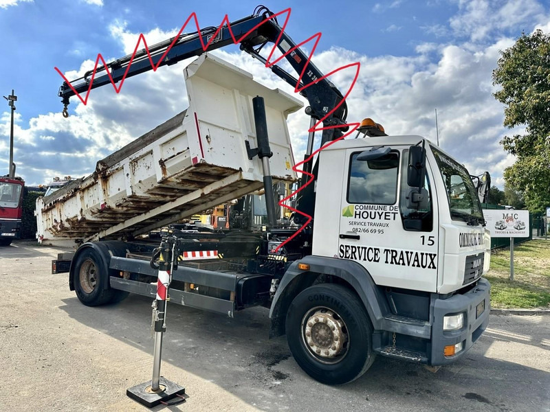 MAN LC 18.280 18T 4x2 TIPPER *NO CRANE!!!* - *157.000km* - FULL AIR - BE TRUCK - Camião basculante: foto 1 MAN LC 18.280 18T 4x2 TIPPER *NO CRANE!!!* - *157.000km* - FULL AIR - BE TRUCK - Camião basculante: foto 1