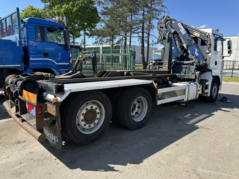 MAN TGA 26.310 6X2 HOOKLIFT + CRANE COPMA 160.4 + JIB J2 + WINCH - RADIO - LIFT + STEERING AXLE - EURO 3 - BE - Camião polibenne, Camião grua: foto 5 MAN TGA 26.310 6X2 HOOKLIFT + CRANE COPMA 160.4 + JIB J2 + WINCH - RADIO - LIFT + STEERING AXLE - EURO 3 - BE - Camião polibenne, Camião grua: foto 5