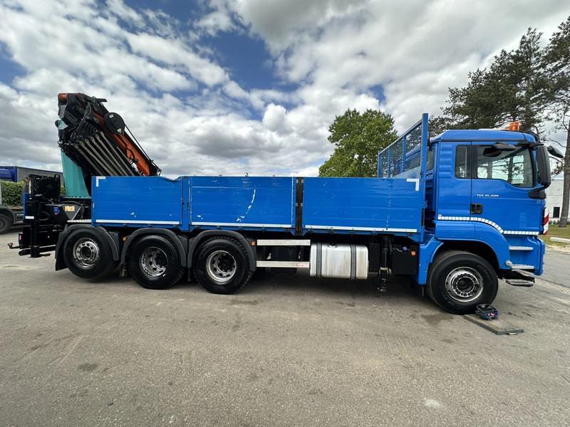 MAN TGS 35.400 8x4 TRIDEM + (32.5m) CRANE HMF 4720 K6 + JIB FJ1000 K4 - PLATFORM 6m - LIFT/STEERING - RADIO - 5E F - BE TRUCK - Camião grua: foto 4 MAN TGS 35.400 8x4 TRIDEM + (32.5m) CRANE HMF 4720 K6 + JIB FJ1000 K4 - PLATFORM 6m - LIFT/STEERING - RADIO - 5E F - BE TRUCK - Camião grua: foto 4