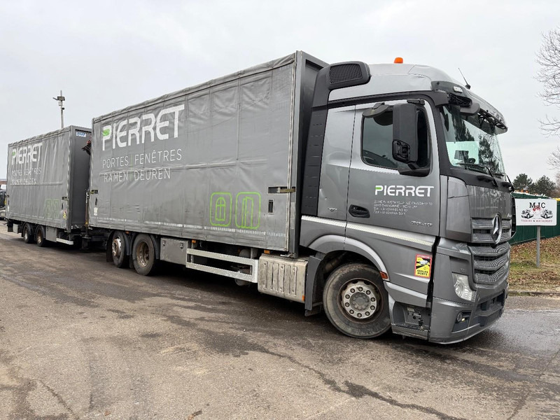 Mercedes-Benz ACTROS 2645 6x2 105m³ JUMBO + CRANE PALFINGER PK19001 (4x) - RETARDER - RADIO - *FULL AIR* - FRIGO - EURO 6 - SAF AS - BELGIAN TRUCK - Camião grua: foto 2 Mercedes-Benz ACTROS 2645 6x2 105m³ JUMBO + CRANE PALFINGER PK19001 (4x) - RETARDER - RADIO - *FULL AIR* - FRIGO - EURO 6 - SAF AS - BELGIAN TRUCK - Camião grua: foto 2