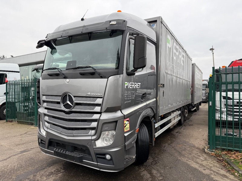 Mercedes-Benz ACTROS 2645 6x2 105m³ JUMBO + KRAN PALFINGER PK19001 (4x) - RETARDER - RADIO - *FULL AIR* - FRIGO - EURO 6 - SAF AS - BELGIAN TRUCK - Camião furgão, Camião grua: foto 5 Mercedes-Benz ACTROS 2645 6x2 105m³ JUMBO + KRAN PALFINGER PK19001 (4x) - RETARDER - RADIO - *FULL AIR* - FRIGO - EURO 6 - SAF AS - BELGIAN TRUCK - Camião furgão, Camião grua: foto 5