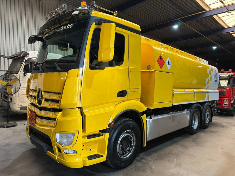 Mercedes-Benz ANTOS 2632 6x2 FUEL TANKER 16.000L - 4 COMP - DIESEL / PETROL - EURO 6 - LIFT / STEERING AXLE - BE TRUCK - Caminhão tanque: foto 1 Mercedes-Benz ANTOS 2632 6x2 FUEL TANKER 16.000L - 4 COMP - DIESEL / PETROL - EURO 6 - LIFT / STEERING AXLE - BE TRUCK - Caminhão tanque: foto 1