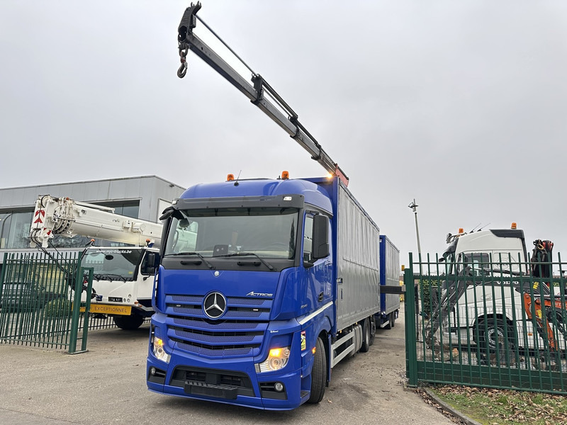 Mercedes-Benz Actros 2645 6x2 105m³ JUMBO + RETARDER + CRANE PALFINGER PK 19.001 SLD (4x) + RADIO - *FULL AIR* - FRIGO - EURO 6 - SAF AXLES - BELGIAN TRUCK - Camião grua: foto 3 Mercedes-Benz Actros 2645 6x2 105m³ JUMBO + RETARDER + CRANE PALFINGER PK 19.001 SLD (4x) + RADIO - *FULL AIR* - FRIGO - EURO 6 - SAF AXLES - BELGIAN TRUCK - Camião grua: foto 3