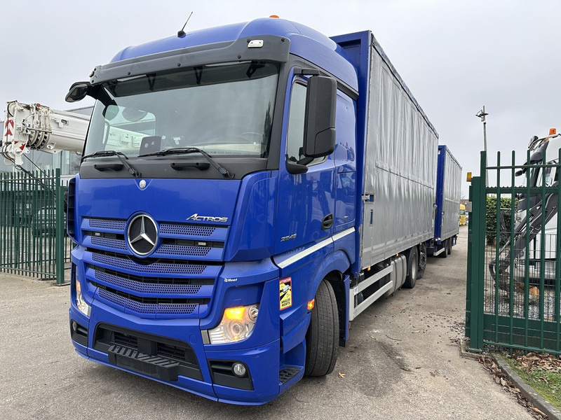 Mercedes-Benz Actros 2645 6x2 105m³ JUMBO + RETARDER + KRAN PALFINGER PK 19.001 SLD (4x) + RADIO - *FULL AIR* - FRIGO - EURO 6 - SAF AXLES - BELGIAN TRUCK - Camião furgão, Camião grua: foto 3 Mercedes-Benz Actros 2645 6x2 105m³ JUMBO + RETARDER + KRAN PALFINGER PK 19.001 SLD (4x) + RADIO - *FULL AIR* - FRIGO - EURO 6 - SAF AXLES - BELGIAN TRUCK - Camião furgão, Camião grua: foto 3