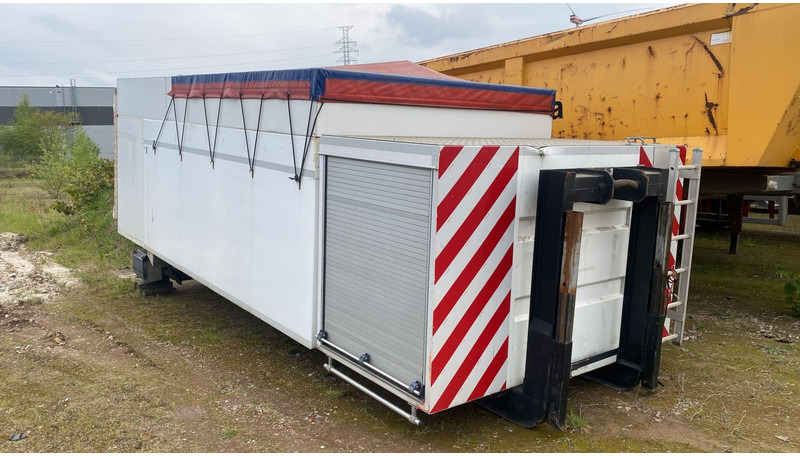 Onbekend MATERIAAL AFZETCONTAINER / STORAGE ROLL-OFF TIPPER + D'HOLLANDIA LAADKLEP / TAILLIFT / LBW - Sistema de elevação polibenne/ Multibenne: foto 1 Onbekend MATERIAAL AFZETCONTAINER / STORAGE ROLL-OFF TIPPER + D'HOLLANDIA LAADKLEP / TAILLIFT / LBW - Sistema de elevação polibenne/ Multibenne: foto 1