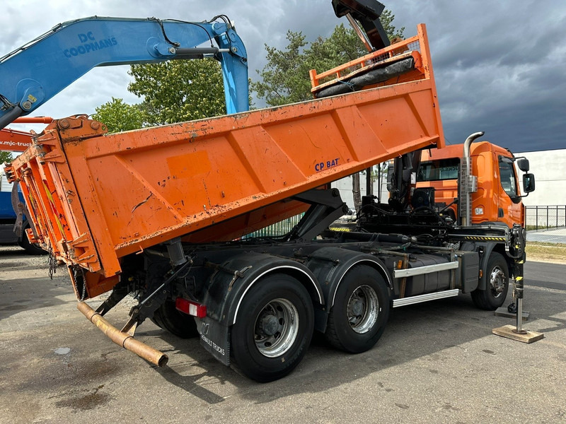 Renault KERAX 380 DXI 6x4 TIPPER + CRANE HIAB 144 B-3 - RADIO - *246.000km* - RETARDER - BORDMATIC - EURO 5 - Camião basculante, Camião grua: foto 4 Renault KERAX 380 DXI 6x4 TIPPER + CRANE HIAB 144 B-3 - RADIO - *246.000km* - RETARDER - BORDMATIC - EURO 5 - Camião basculante, Camião grua: foto 4