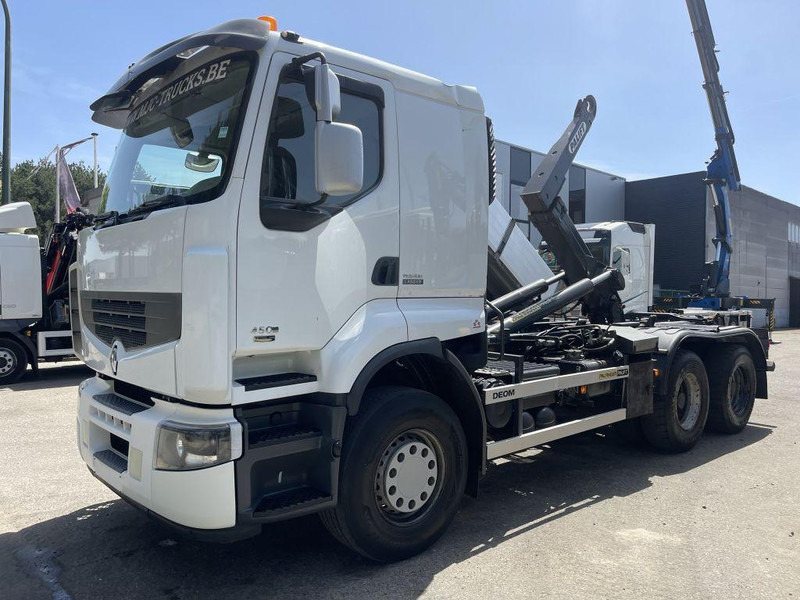 Renault Lander 450 DXI EURO 5 - 6x4 - 20T PALLIFT HAAKSYSTEEM/ ABROLLKIPPER / GANCHO / PORTE CONTAINER - BLATT / AP ACHSEN - BE TRUCK - Camião polibenne: foto 3 Renault Lander 450 DXI EURO 5 - 6x4 - 20T PALLIFT HAAKSYSTEEM/ ABROLLKIPPER / GANCHO / PORTE CONTAINER - BLATT / AP ACHSEN - BE TRUCK - Camião polibenne: foto 3