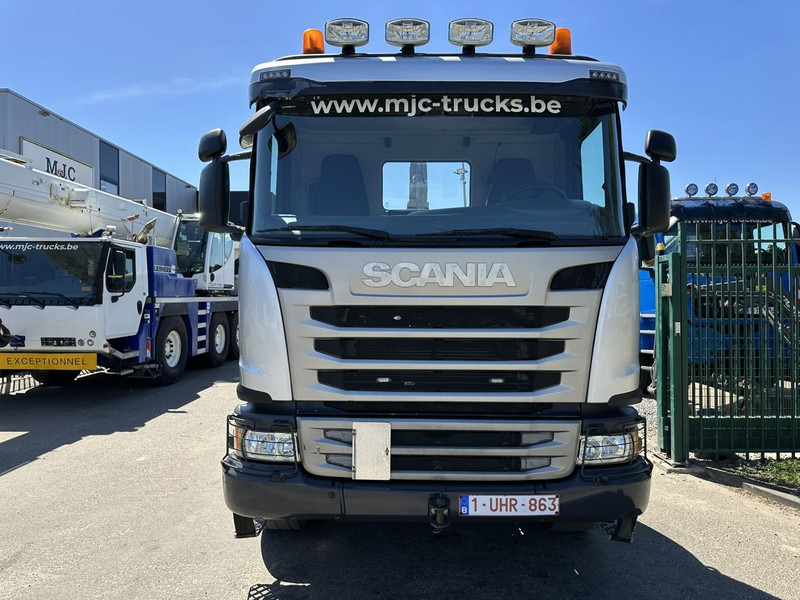 Scania G450 6x4 HAAKSYSTEEM AJK 20T - 5760mm - 3m90 WB - BLADVERING / NAAFREDUCTIE - EURO 6 - BE TRUCK - Camião polibenne: foto 2 Scania G450 6x4 HAAKSYSTEEM AJK 20T - 5760mm - 3m90 WB - BLADVERING / NAAFREDUCTIE - EURO 6 - BE TRUCK - Camião polibenne: foto 2