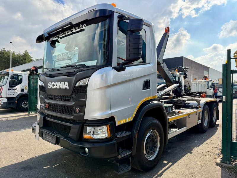 Scania G450 XT 6X4 AJK HAAKSYSTEEM 20T - 5760mm - WB 3m90 - HUB REDUCTION / STEEL SUSPENSION - EURO 6 - BE TRUCK - Camião polibenne: foto 3 Scania G450 XT 6X4 AJK HAAKSYSTEEM 20T - 5760mm - WB 3m90 - HUB REDUCTION / STEEL SUSPENSION - EURO 6 - BE TRUCK - Camião polibenne: foto 3