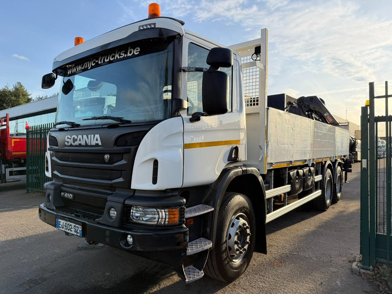 Scania P410 6x4 + CRANE HIAB X-HIDUO 188 ES-4 - RETARDER - ROTATOR - PLATFORM 6m80 - BIG AXLES HUB REDUCTION - STEEL SPRING - TUV 05/2026 - Camião grua: foto 3 Scania P410 6x4 + CRANE HIAB X-HIDUO 188 ES-4 - RETARDER - ROTATOR - PLATFORM 6m80 - BIG AXLES HUB REDUCTION - STEEL SPRING - TUV 05/2026 - Camião grua: foto 3