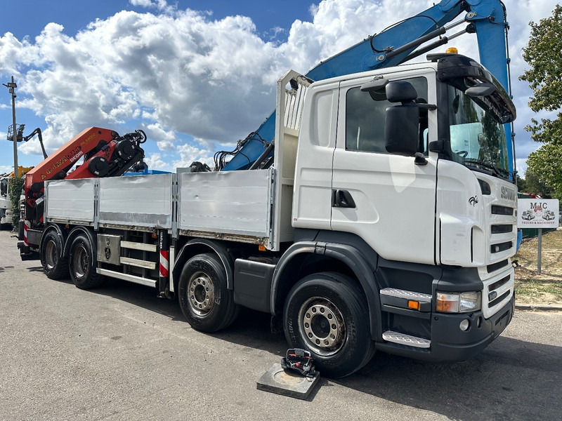 Scania R420 8x4 + CRANE PALFINGER PK44002 F (7x) + Rotator - 6m50 platform - Manual - - Camião grua: foto 2 Scania R420 8x4 + CRANE PALFINGER PK44002 F (7x) + Rotator - 6m50 platform - Manual - - Camião grua: foto 2