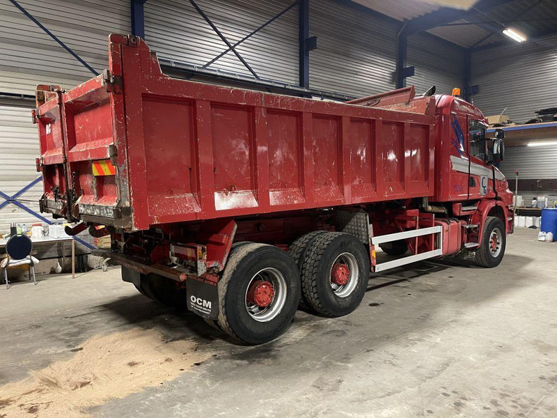 Scania T124-420 TORPEDO HAUBE - 6x4 - KIPPER - MANUAL GRS900 3+3 - STEEL SPRING / BALLIESTAS / LAMES / BLATT - Camião basculante: foto 4 Scania T124-420 TORPEDO HAUBE - 6x4 - KIPPER - MANUAL GRS900 3+3 - STEEL SPRING / BALLIESTAS / LAMES / BLATT - Camião basculante: foto 4