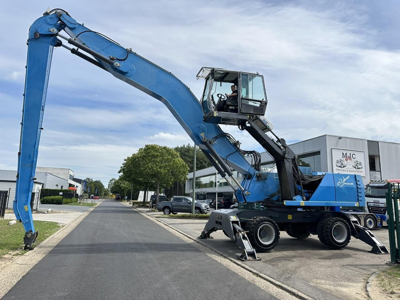 Terex FUCHS MHL 360 OVERSLAGKRAAN / MATERIAL HANDLER / UMSCHLAGBAGGER - TOP ZUSTAND - Escavadeira de rodas: foto 4 Terex FUCHS MHL 360 OVERSLAGKRAAN / MATERIAL HANDLER / UMSCHLAGBAGGER - TOP ZUSTAND - Escavadeira de rodas: foto 4