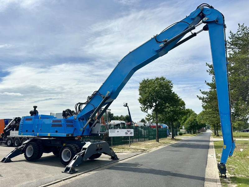 Terex FUCHS MHL 360 OVERSLAGKRAAN / MATERIAL HANDLER / UMSCHLAGBAGGER - TOP ZUSTAND - Escavadeira de rodas: foto 2 Terex FUCHS MHL 360 OVERSLAGKRAAN / MATERIAL HANDLER / UMSCHLAGBAGGER - TOP ZUSTAND - Escavadeira de rodas: foto 2
