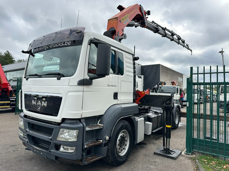 MAN TGS 26.440 6X4 SZM + (22m) KRAN PALFINGER PK62002 E 6x H + 1ME - RETARDER - EURO 5 - BE TRUCK - Tractor: foto 4 MAN TGS 26.440 6X4 SZM + (22m) KRAN PALFINGER PK62002 E 6x H + 1ME - RETARDER - EURO 5 - BE TRUCK - Tractor: foto 4