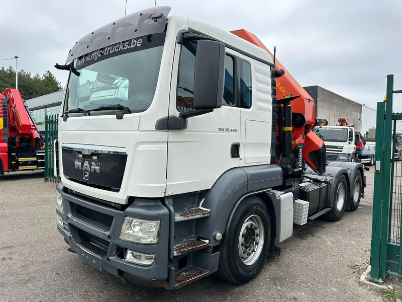 MAN TGS 26.440 6X4 SZM + (22m) KRAN PALFINGER PK62002 E 6x H + 1ME - RETARDER - EURO 5 - BE TRUCK - Tractor: foto 3 MAN TGS 26.440 6X4 SZM + (22m) KRAN PALFINGER PK62002 E 6x H + 1ME - RETARDER - EURO 5 - BE TRUCK - Tractor: foto 3