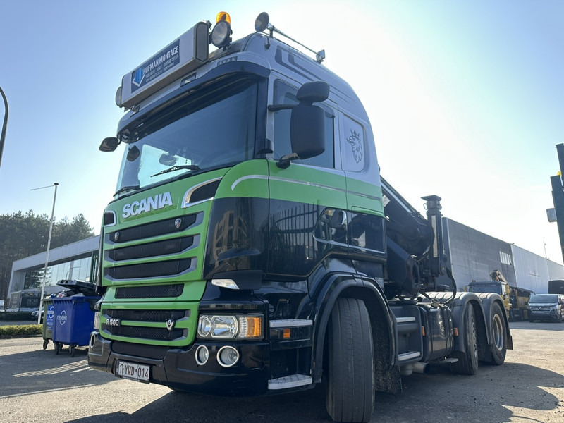 Scania R500 V8 6x2 TRACTOR + CRANE MKG HLK 231 HP (23tm) - 4x HYDR - RADIO - RETARDER - MANUAL - LIFT + STEERING AXLE - Tractor: foto 4 Scania R500 V8 6x2 TRACTOR + CRANE MKG HLK 231 HP (23tm) - 4x HYDR - RADIO - RETARDER - MANUAL - LIFT + STEERING AXLE - Tractor: foto 4