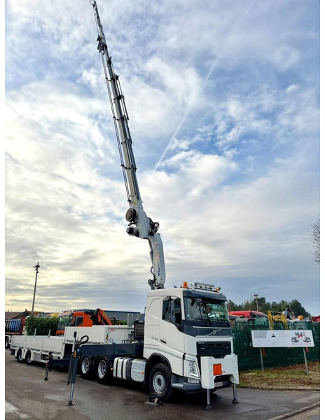 Volvo FH 460 6X4 + CRANE COPMA 530.7 + FlY-JIB 3 + A&C NOYENS LOWLOADER - 2x HYDR STEERING AXLES - Tractor: foto 5 Volvo FH 460 6X4 + CRANE COPMA 530.7 + FlY-JIB 3 + A&C NOYENS LOWLOADER - 2x HYDR STEERING AXLES - Tractor: foto 5