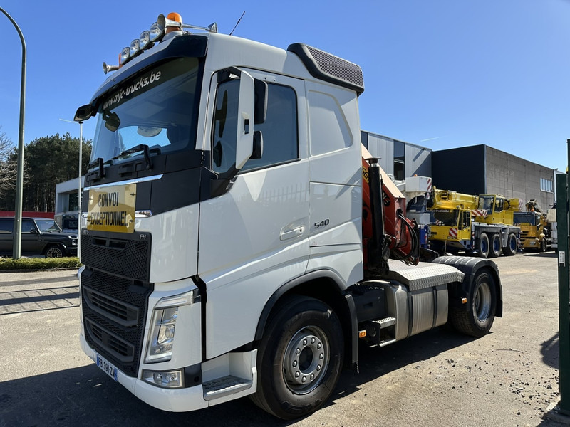 Volvo FH 540 ZSM + KRAN PALFINGER PK 18500 + RADIO - *449.000km* - EURO 6 - COC - 4 STABS - Tractor: foto 4 Volvo FH 540 ZSM + KRAN PALFINGER PK 18500 + RADIO - *449.000km* - EURO 6 - COC - 4 STABS - Tractor: foto 4